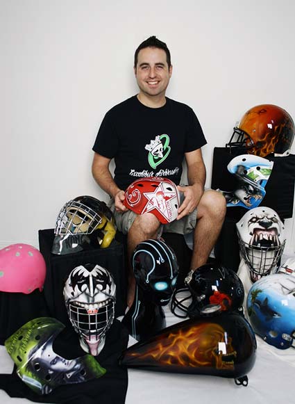 Goalie Masks & Helmets – Excalibur Airbrushing