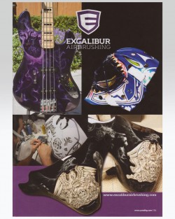 Kustom-Pinstriping-and-Graphics-Magazine-article-featuring-Excalibur-Airbrushing-Article-2nd-page 4