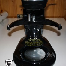 Star Wars themed Kitchen Aid mixer designed and airbrushed by Ian Johnson for Telus